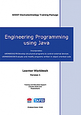 Engineering Programming using Java (Incorporates UEENEED027B and UEENEED003B) Learner Workbook