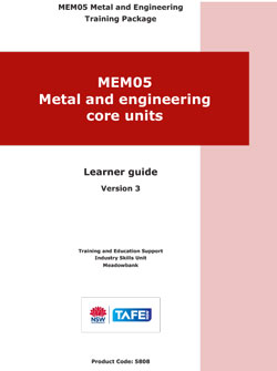 MEM05 Metal and engineering core units V3