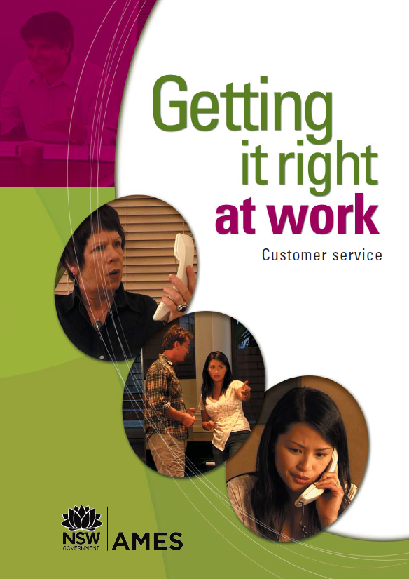 Getting it right at work - customer service  (Workbook & DVD)