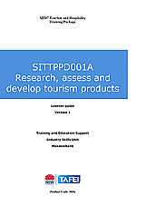 SITTPPD001A Research, assess and develop tourism products