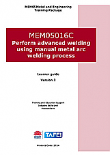 MEM05016C Perform advanced welding using manual metal arc welding process - Version 2